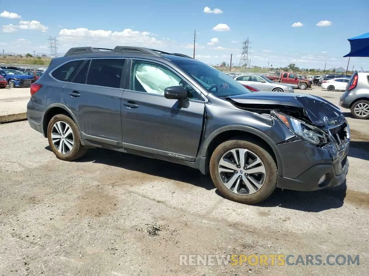 4 Photograph of a damaged car 4S4BSENC9K3270859 SUBARU OUTBACK 2019