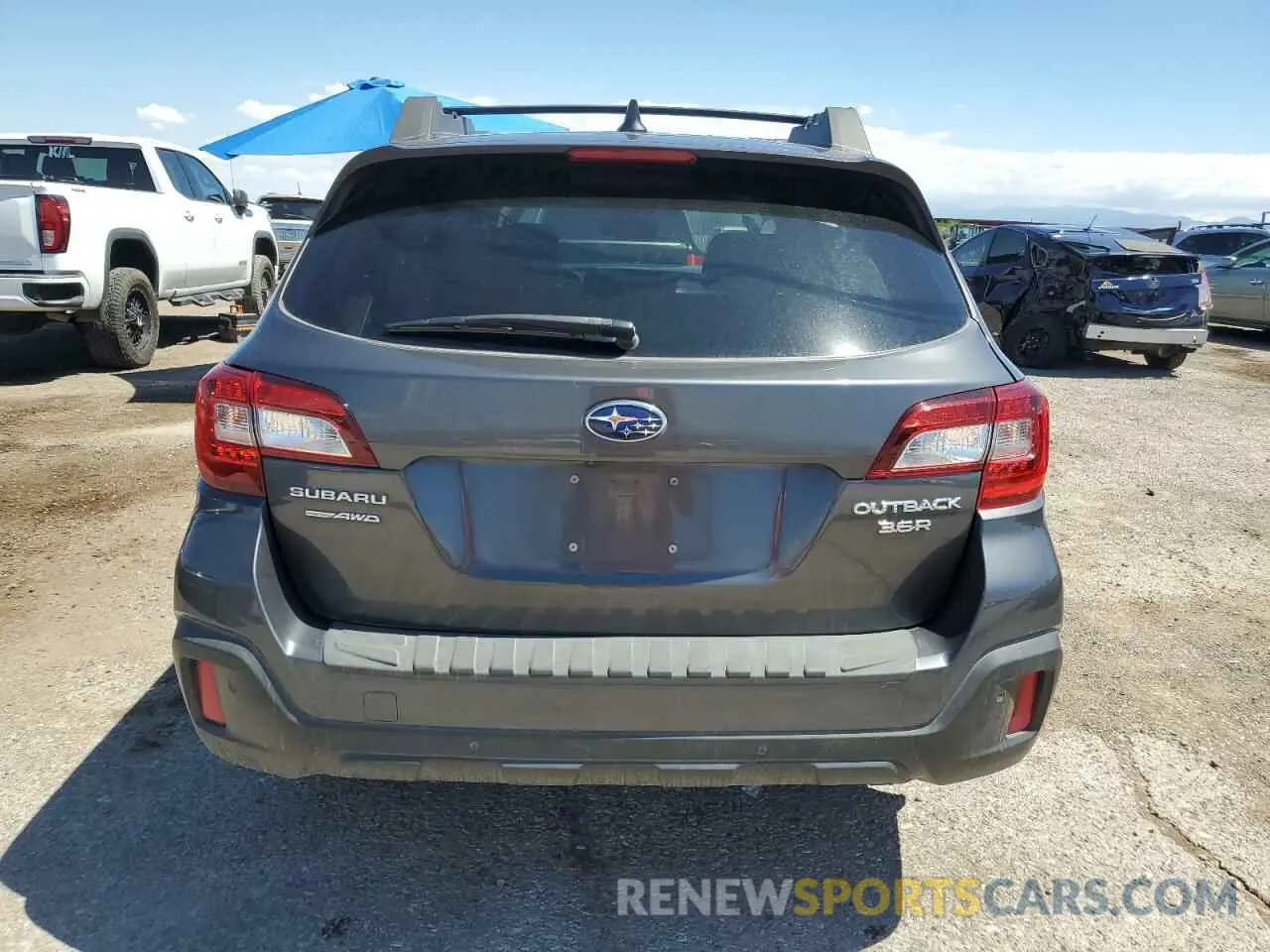 6 Photograph of a damaged car 4S4BSENC9K3270859 SUBARU OUTBACK 2019