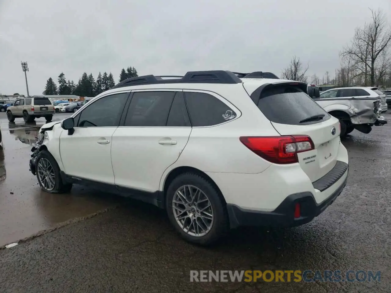 2 Photograph of a damaged car 4S4BSENC9K3275625 SUBARU OUTBACK 2019