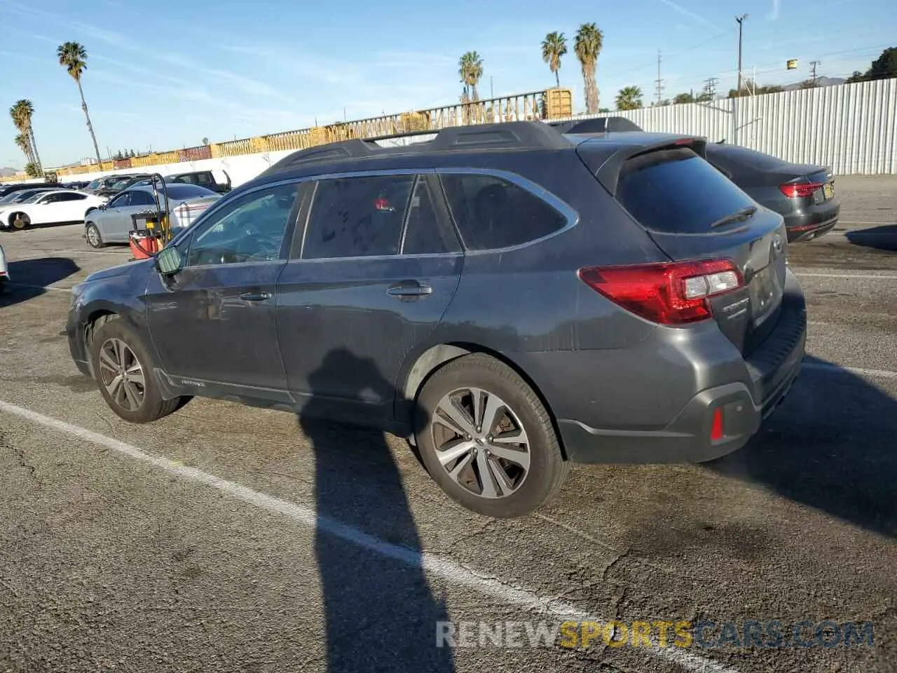 2 Photograph of a damaged car 4S4BSENCXK3305974 SUBARU OUTBACK 2019