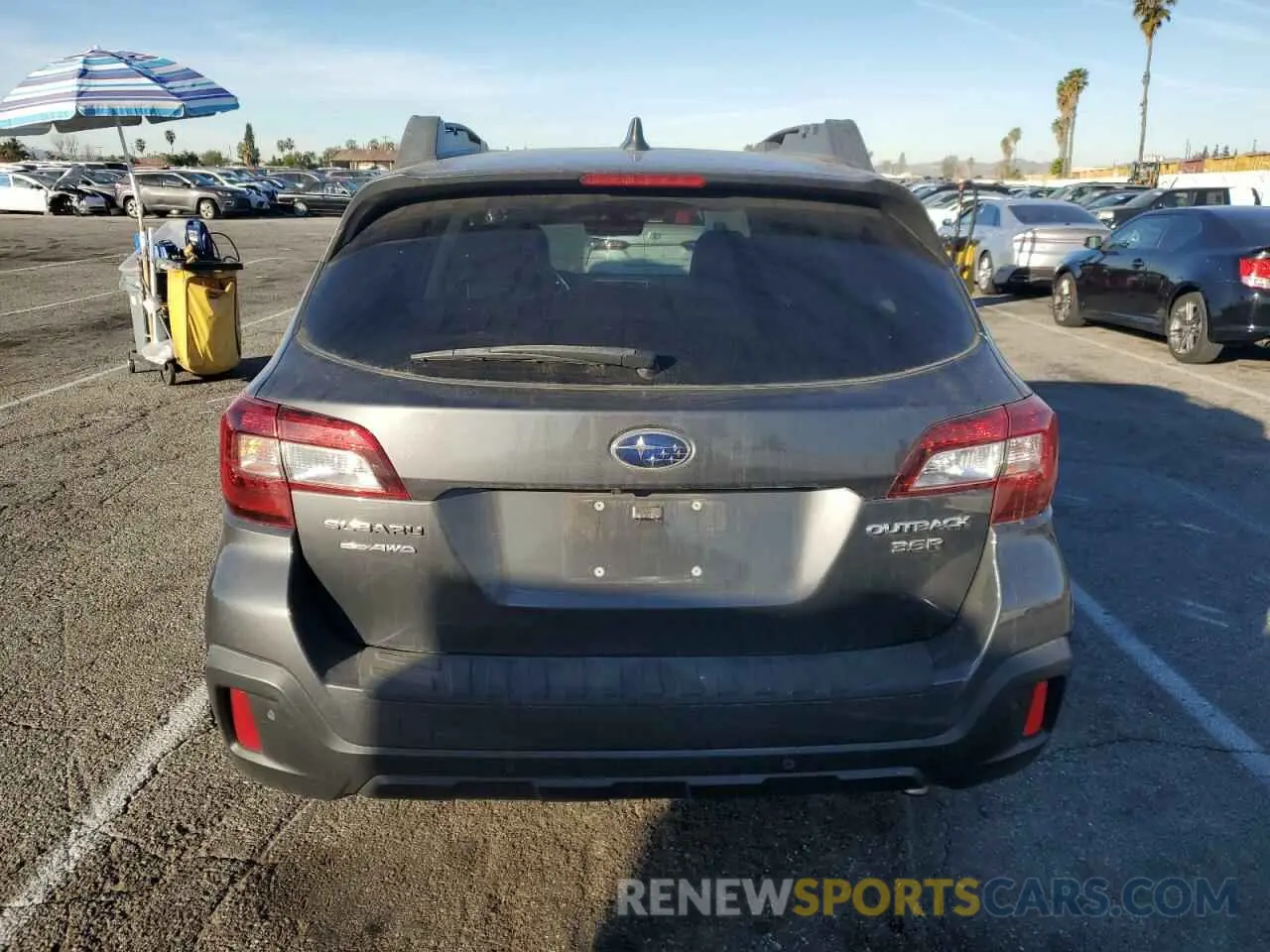 6 Photograph of a damaged car 4S4BSENCXK3305974 SUBARU OUTBACK 2019