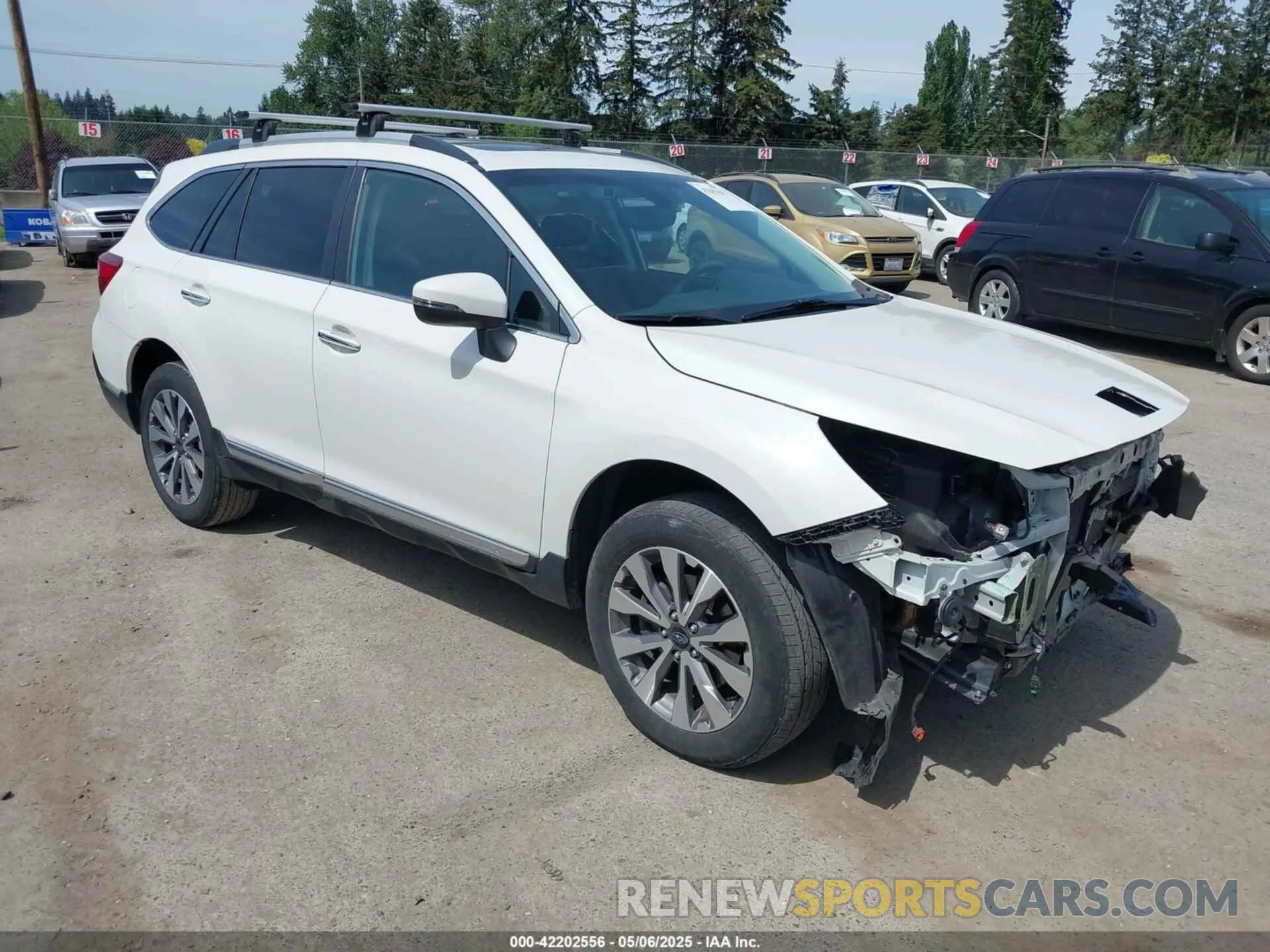 1 Photograph of a damaged car 4S4BSETC0K3261051 SUBARU OUTBACK 2019
