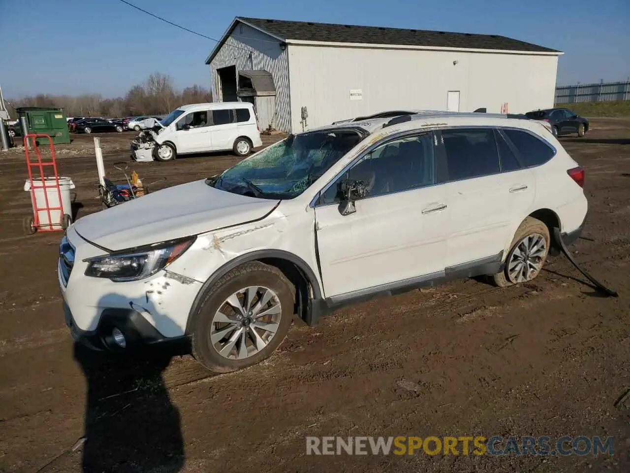 1 Photograph of a damaged car 4S4BSETC1K3346531 SUBARU OUTBACK 2019