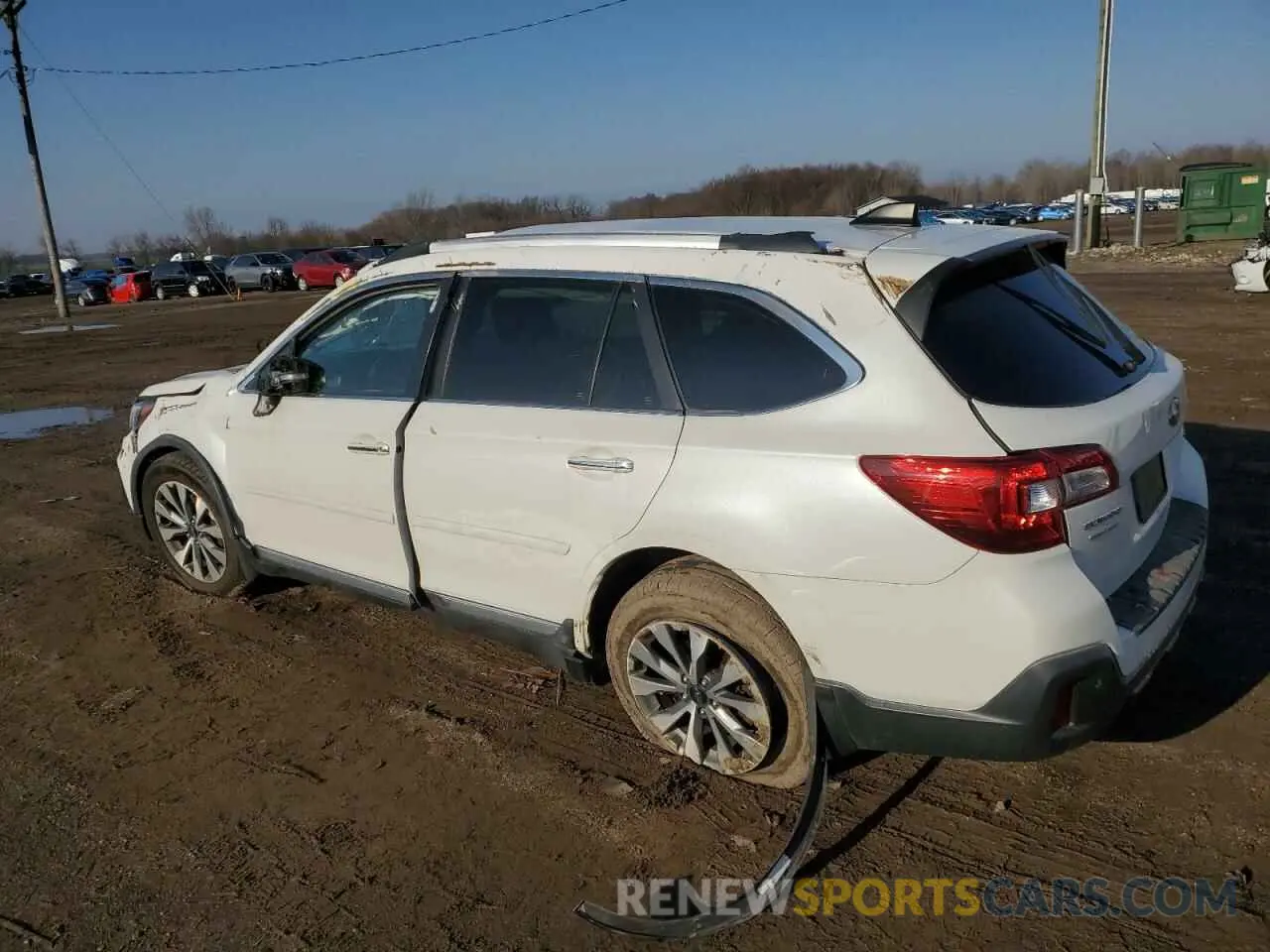 2 Photograph of a damaged car 4S4BSETC1K3346531 SUBARU OUTBACK 2019