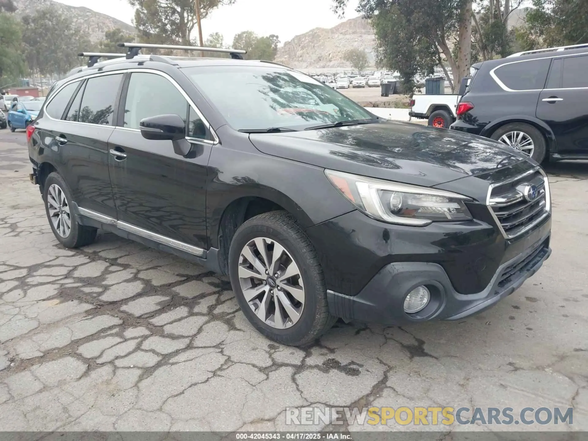 1 Photograph of a damaged car 4S4BSETC2K3217455 SUBARU OUTBACK 2019