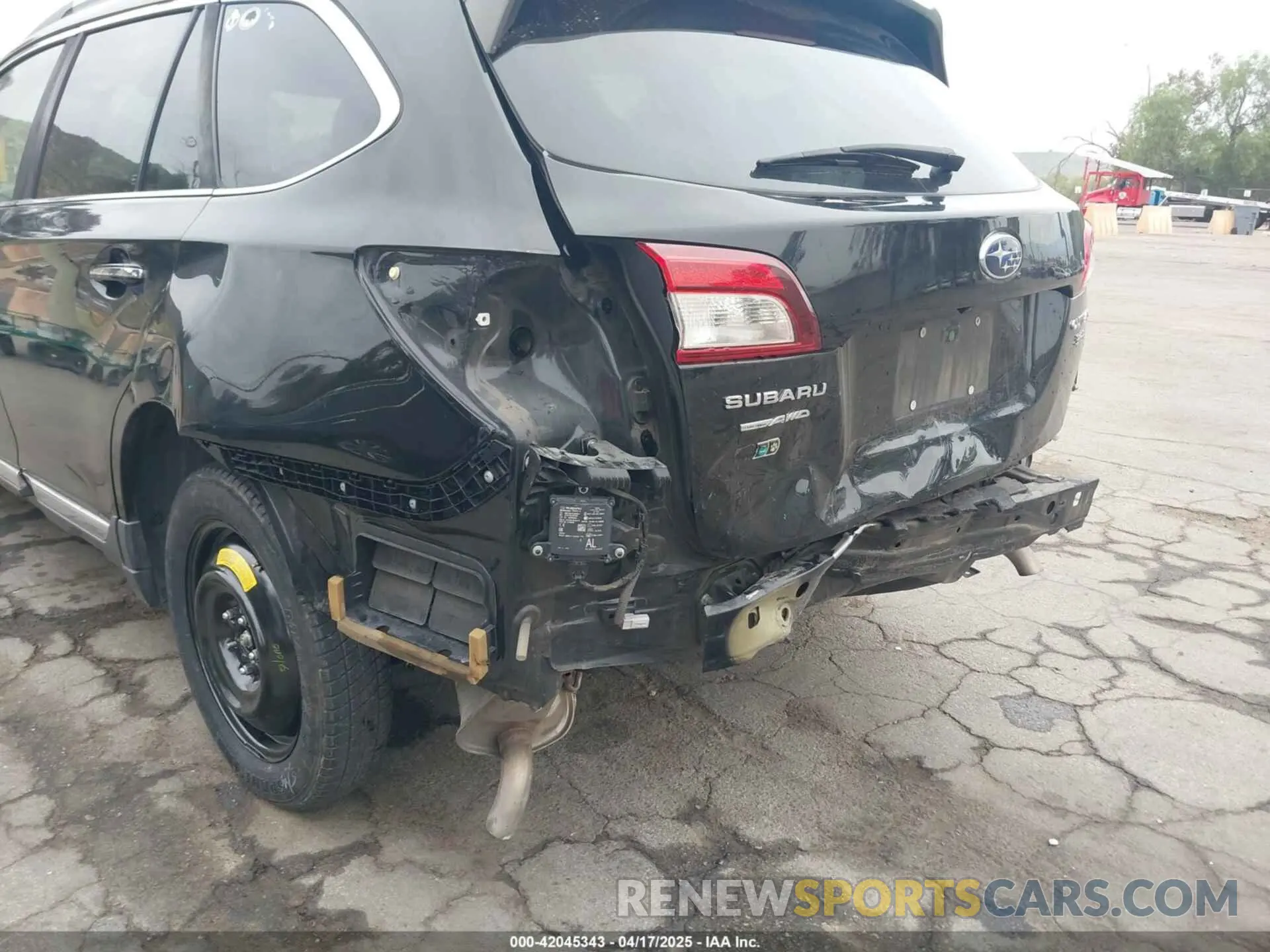 6 Photograph of a damaged car 4S4BSETC2K3217455 SUBARU OUTBACK 2019