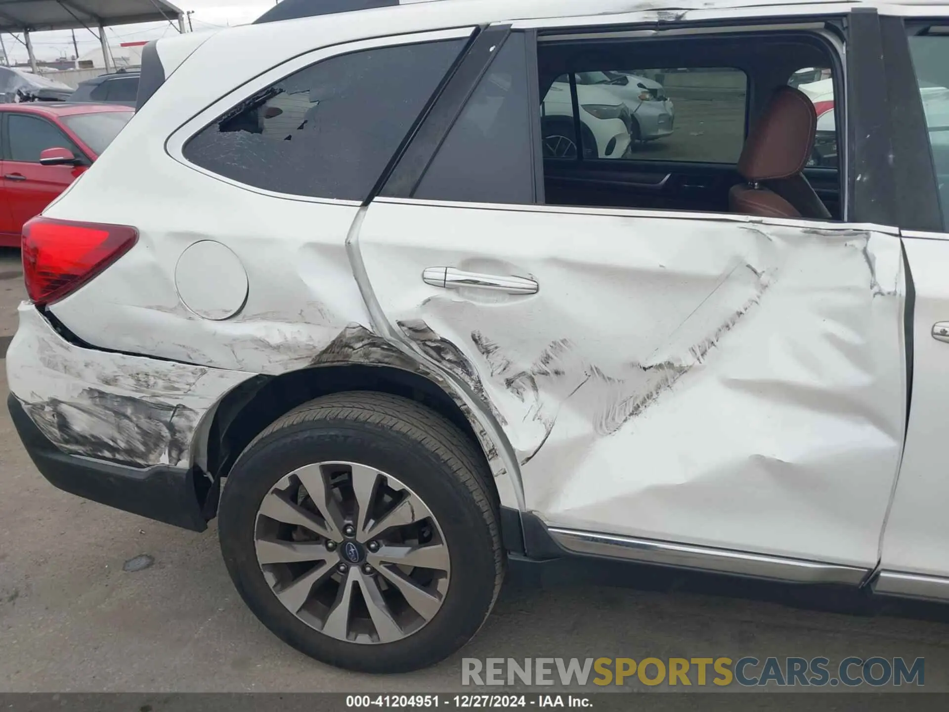 6 Photograph of a damaged car 4S4BSETC2K3323307 SUBARU OUTBACK 2019