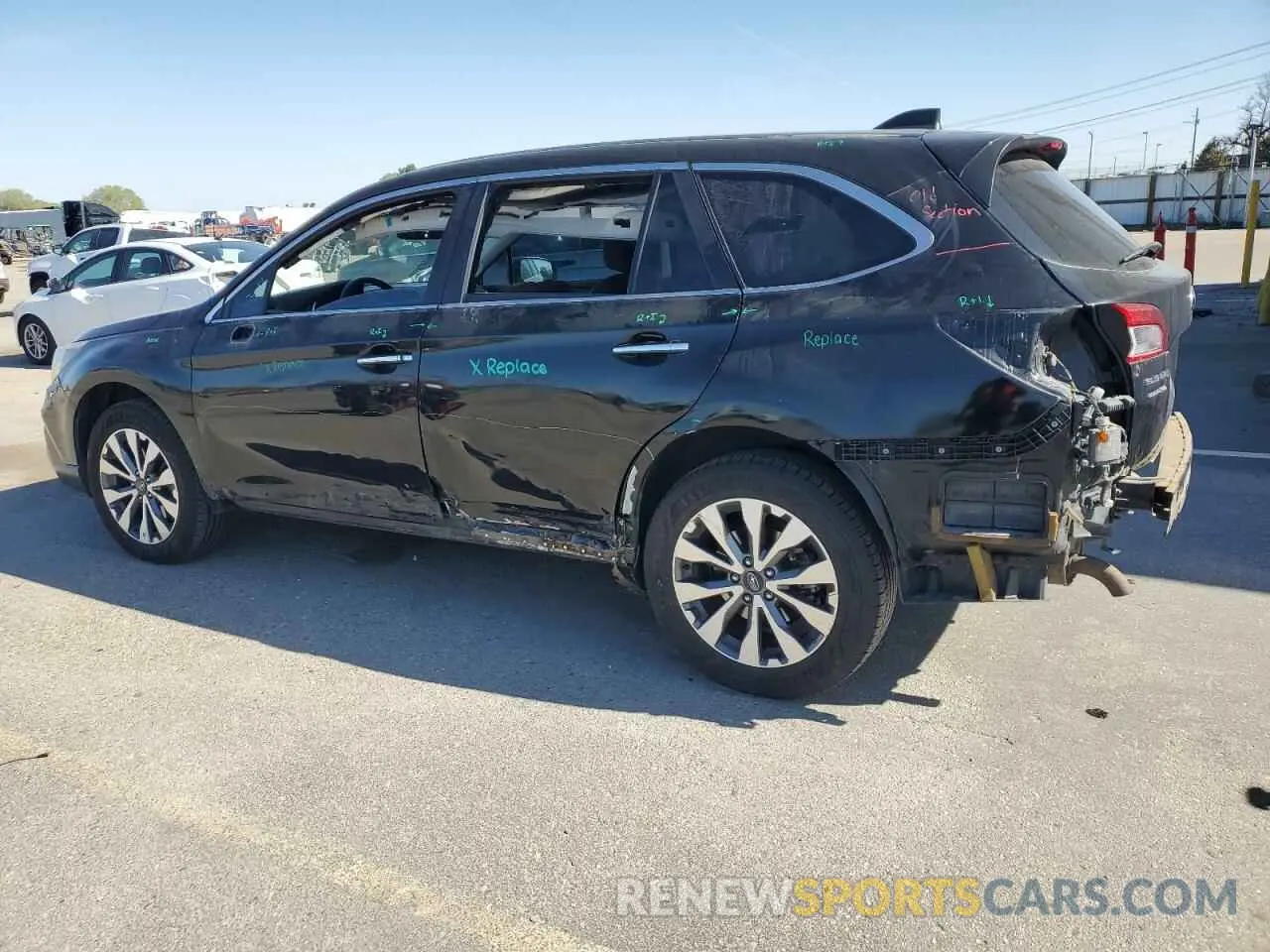 2 Photograph of a damaged car 4S4BSETC3K3203788 SUBARU OUTBACK 2019