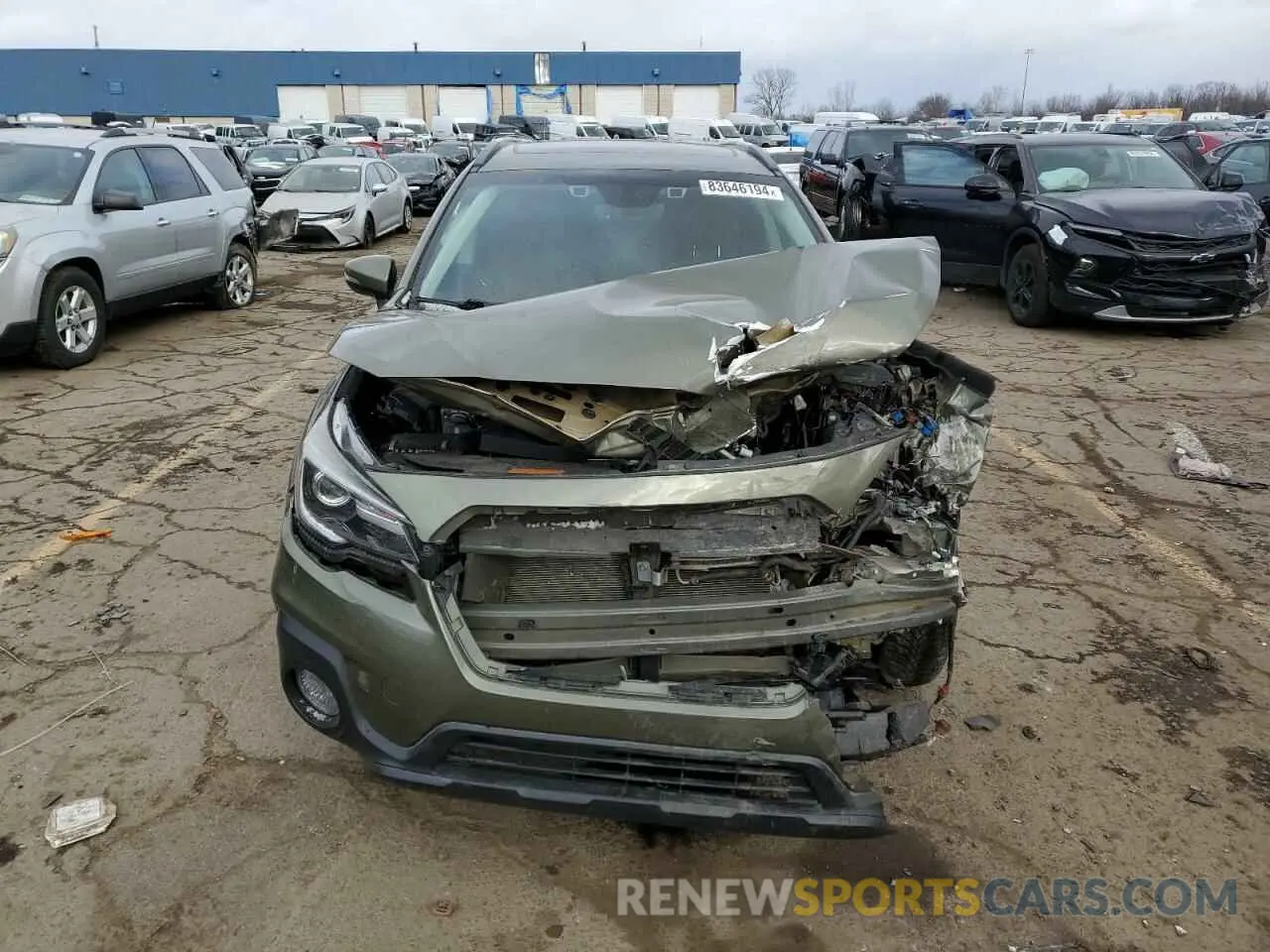 5 Photograph of a damaged car 4S4BSETC4K3295686 SUBARU OUTBACK 2019