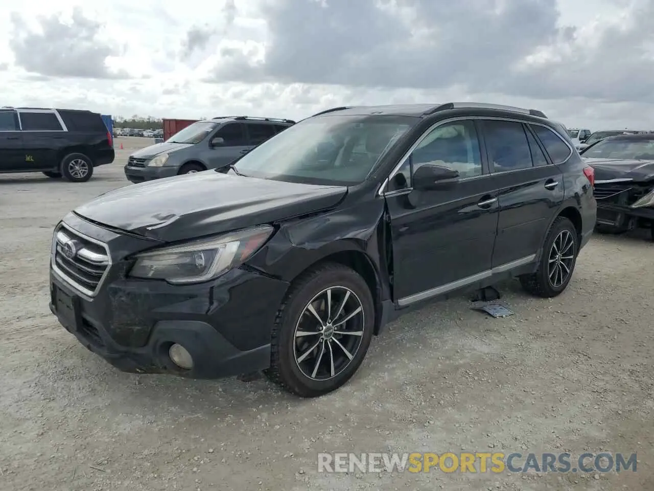 1 Photograph of a damaged car 4S4BSETC5K3292232 SUBARU OUTBACK 2019