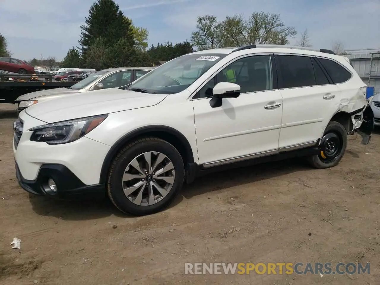 1 Photograph of a damaged car 4S4BSETC6K3222366 SUBARU OUTBACK 2019