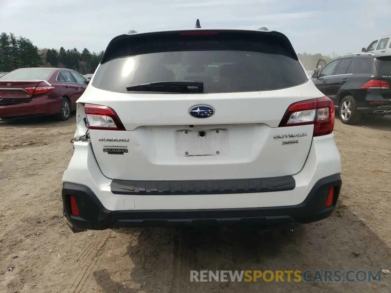 6 Photograph of a damaged car 4S4BSETC6K3222366 SUBARU OUTBACK 2019