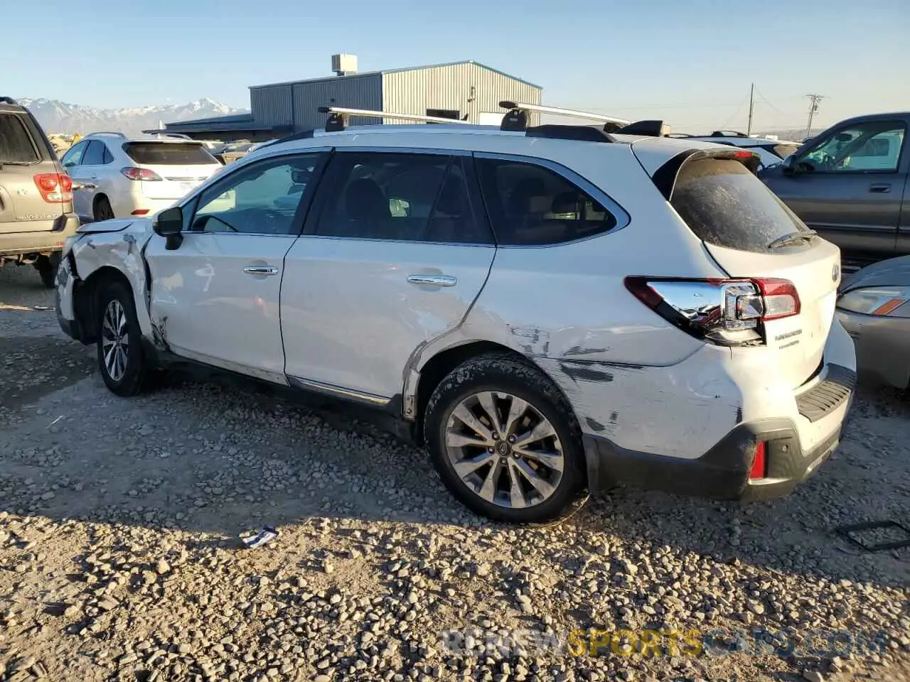 2 Photograph of a damaged car 4S4BSETC6K3241242 SUBARU OUTBACK 2019