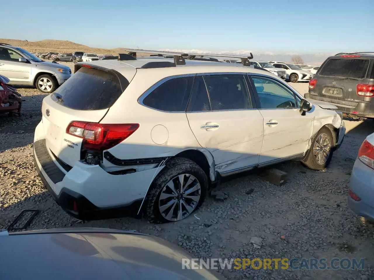 3 Photograph of a damaged car 4S4BSETC6K3241242 SUBARU OUTBACK 2019