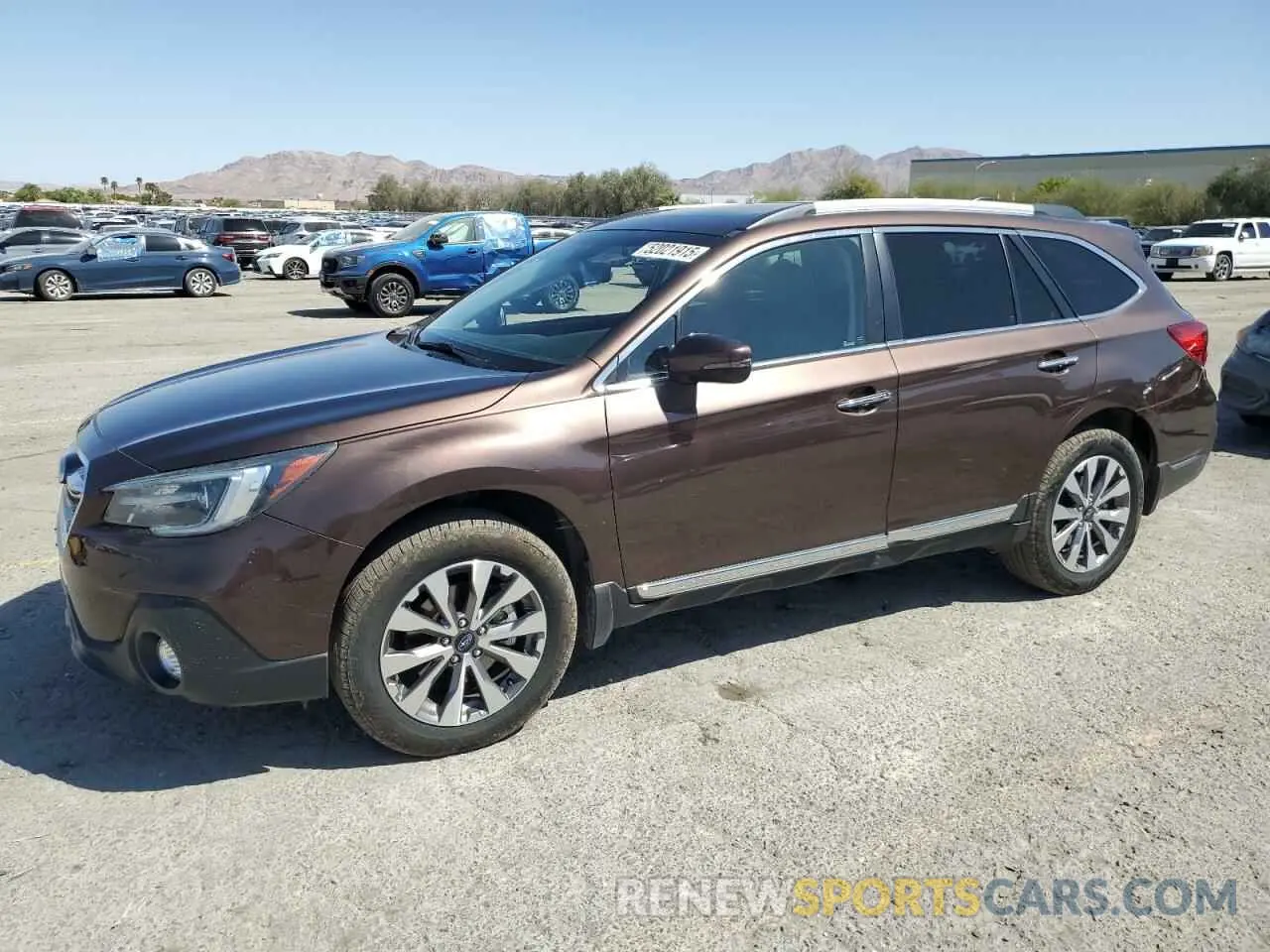 1 Photograph of a damaged car 4S4BSETC7K3348896 SUBARU OUTBACK 2019