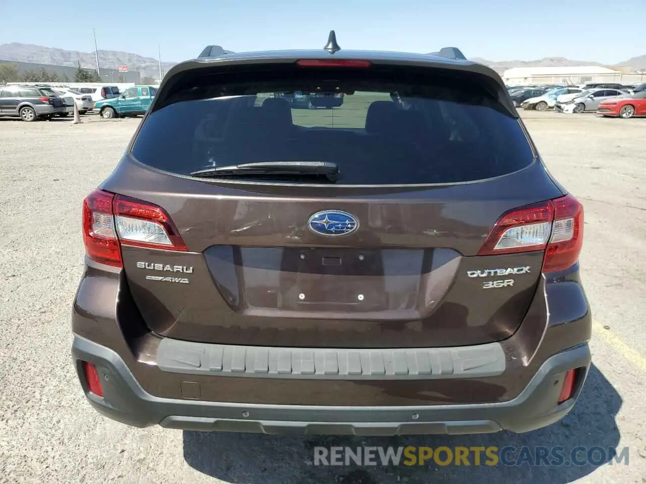 6 Photograph of a damaged car 4S4BSETC7K3348896 SUBARU OUTBACK 2019