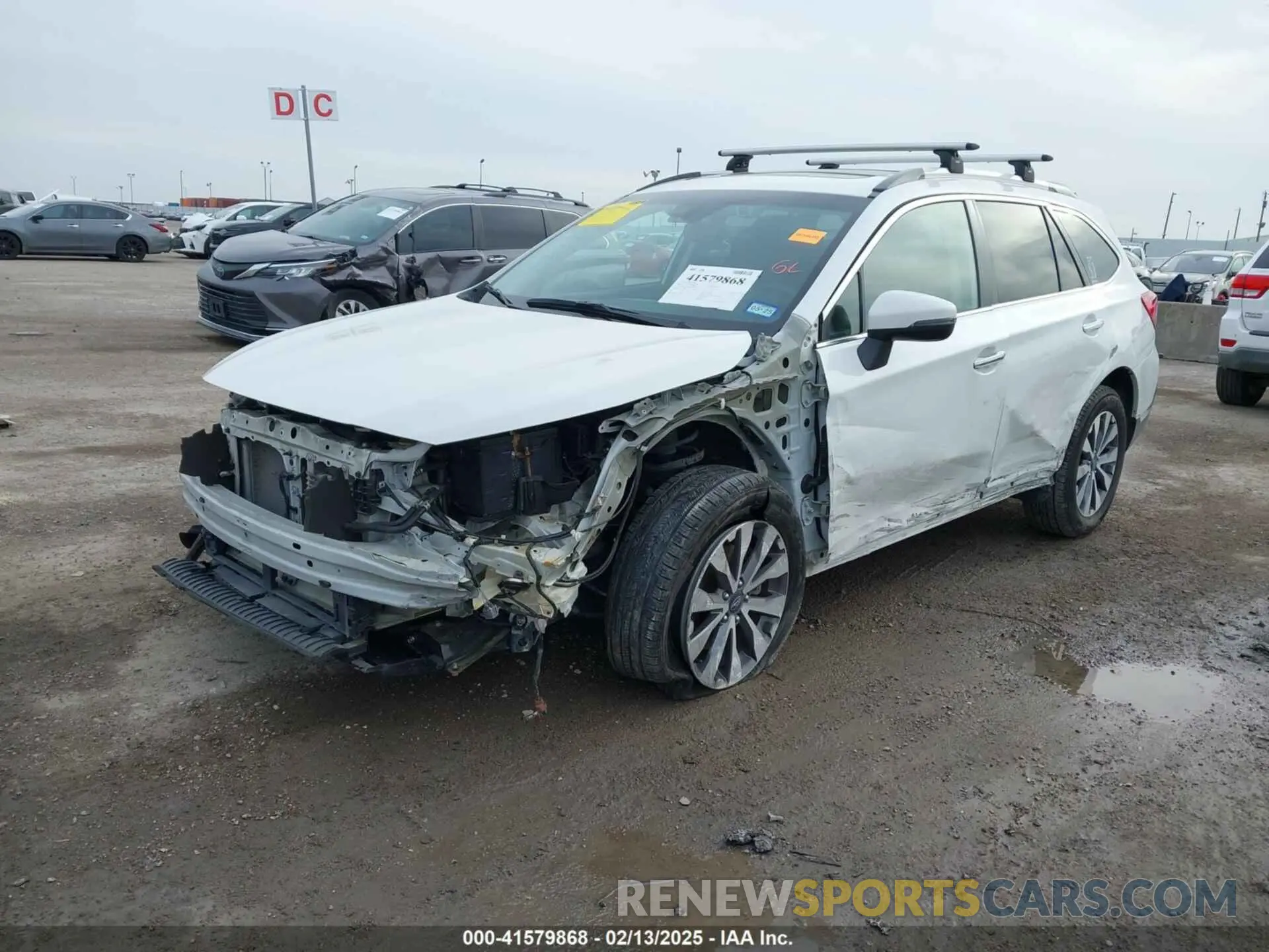 2 Photograph of a damaged car 4S4BSETC7K3348901 SUBARU OUTBACK 2019