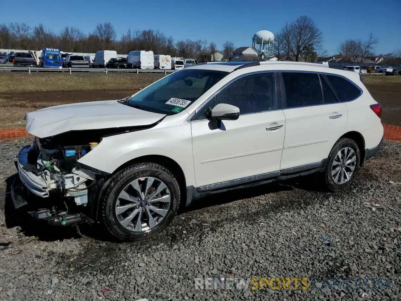 1 Photograph of a damaged car 4S4BSETCXK3267164 SUBARU OUTBACK 2019