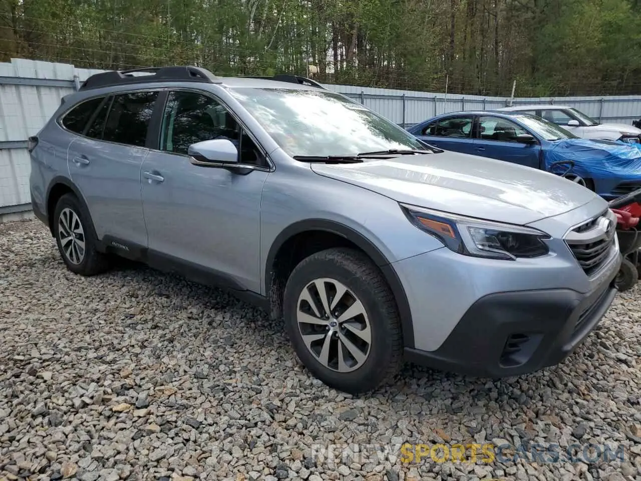 4 Photograph of a damaged car 4S4BTACC0L3138096 SUBARU OUTBACK 2020