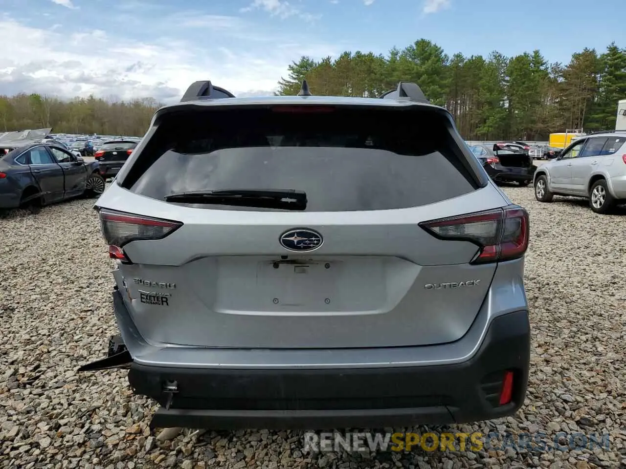 6 Photograph of a damaged car 4S4BTACC0L3138096 SUBARU OUTBACK 2020