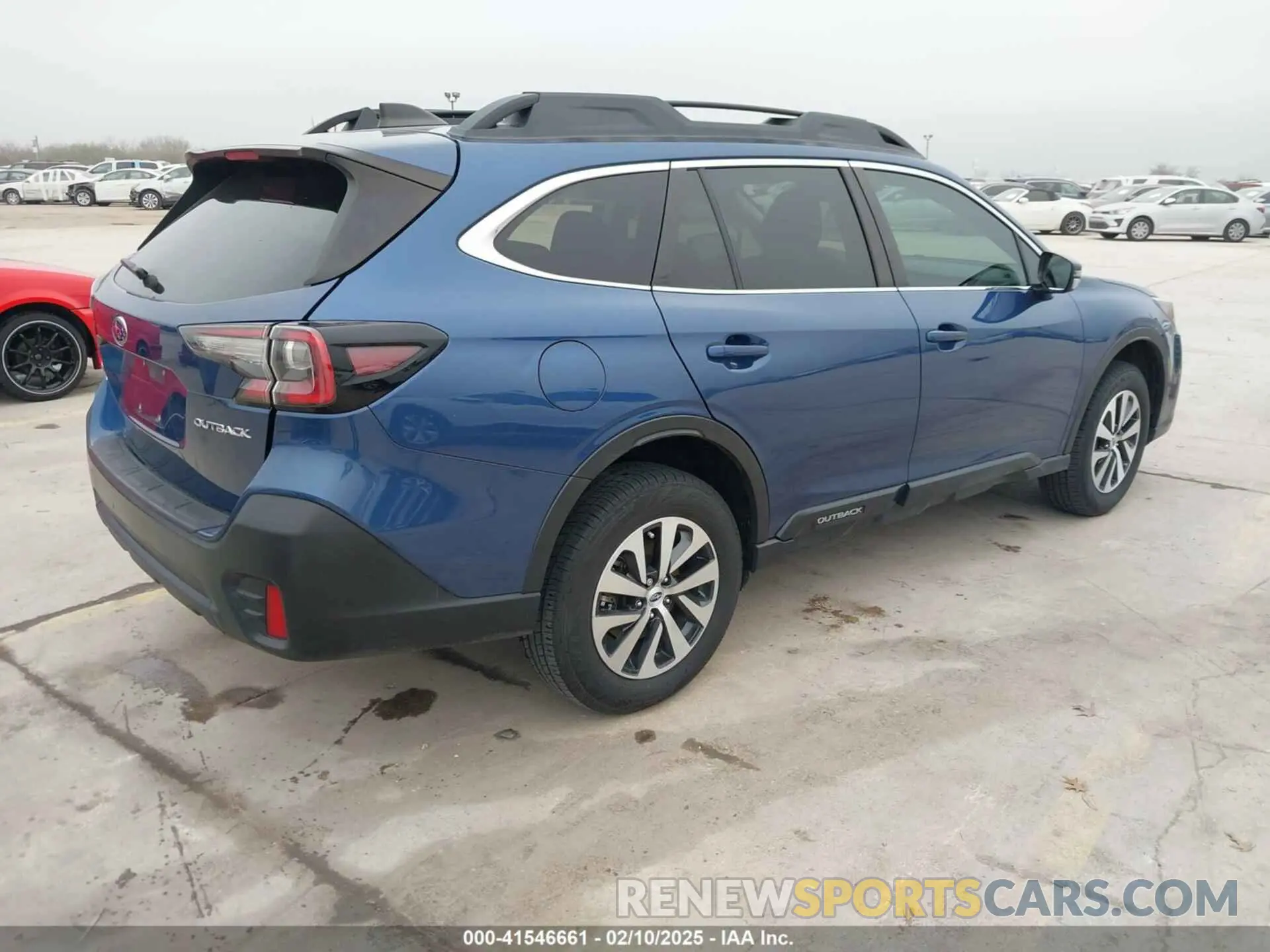 4 Photograph of a damaged car 4S4BTACC0L3156601 SUBARU OUTBACK 2020