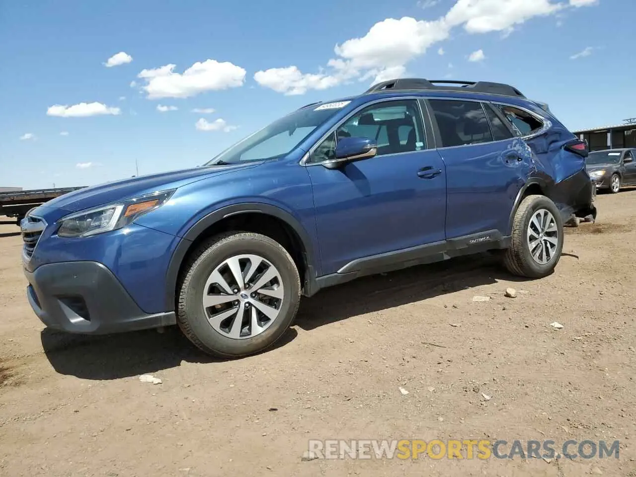 1 Photograph of a damaged car 4S4BTACC0L3162978 SUBARU OUTBACK 2020