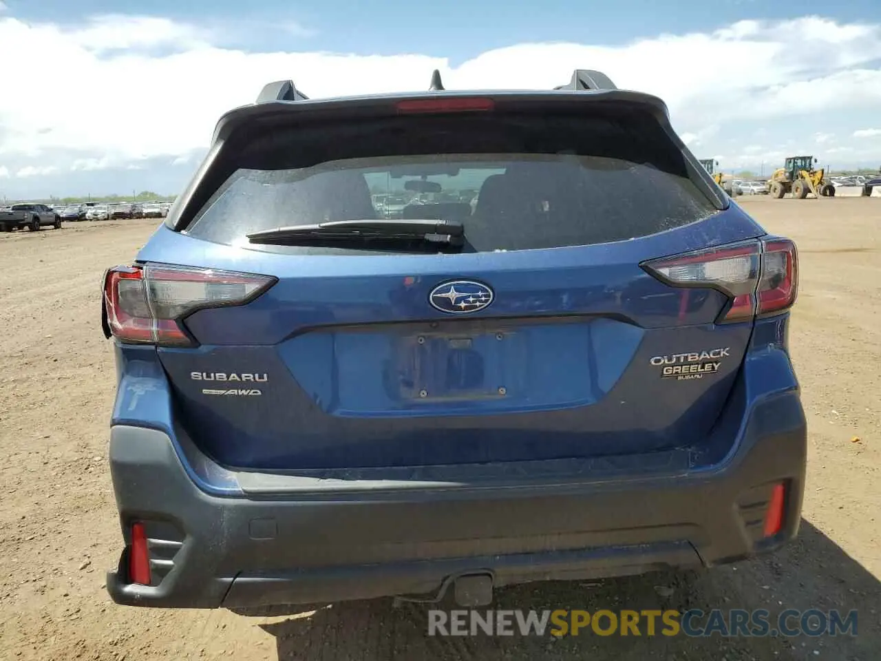 6 Photograph of a damaged car 4S4BTACC0L3162978 SUBARU OUTBACK 2020
