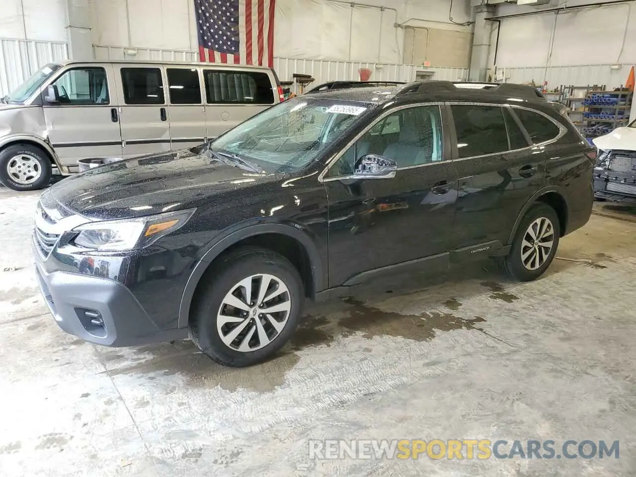 1 Photograph of a damaged car 4S4BTACC0L3263602 SUBARU OUTBACK 2020