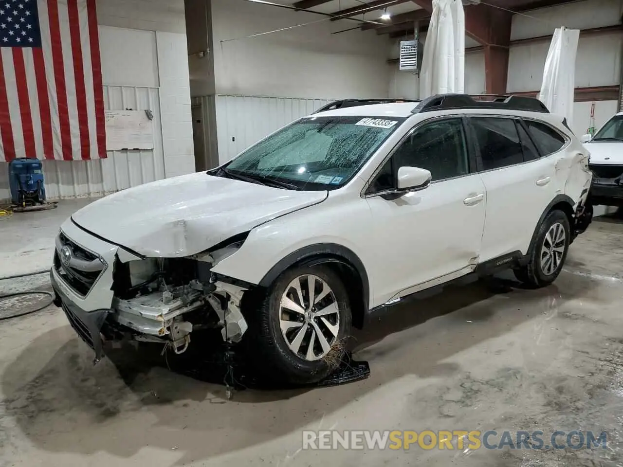 1 Photograph of a damaged car 4S4BTACC1L3190692 SUBARU OUTBACK 2020