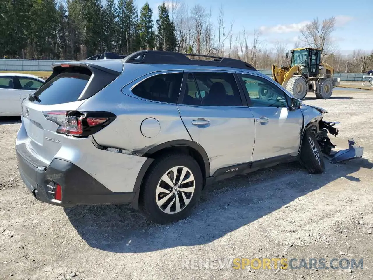 3 Photograph of a damaged car 4S4BTACC1L3229989 SUBARU OUTBACK 2020