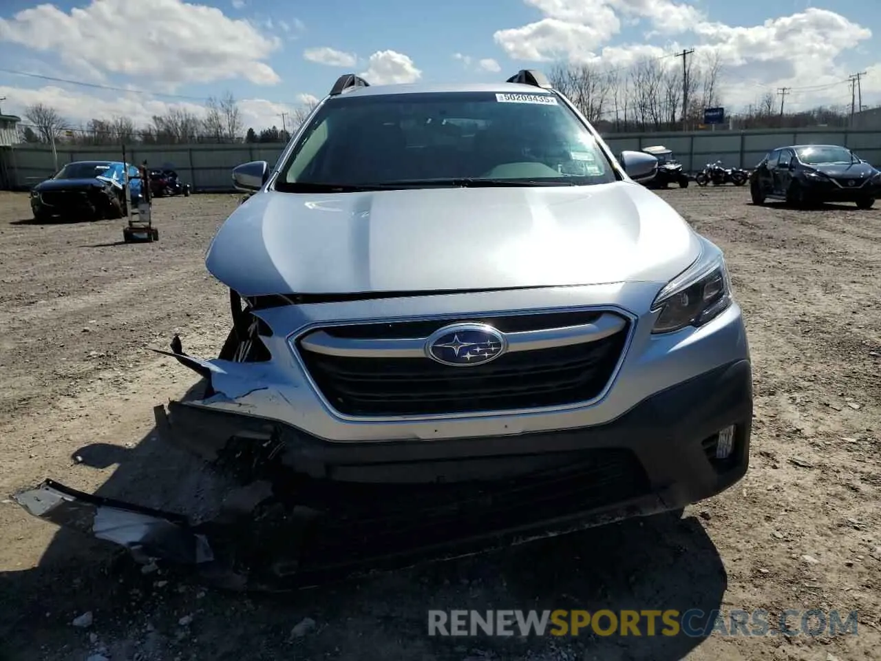 5 Photograph of a damaged car 4S4BTACC1L3229989 SUBARU OUTBACK 2020