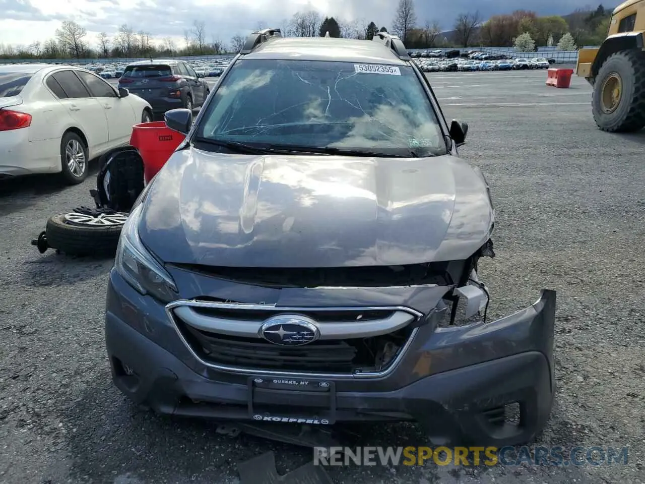 5 Photograph of a damaged car 4S4BTACC2L3105276 SUBARU OUTBACK 2020