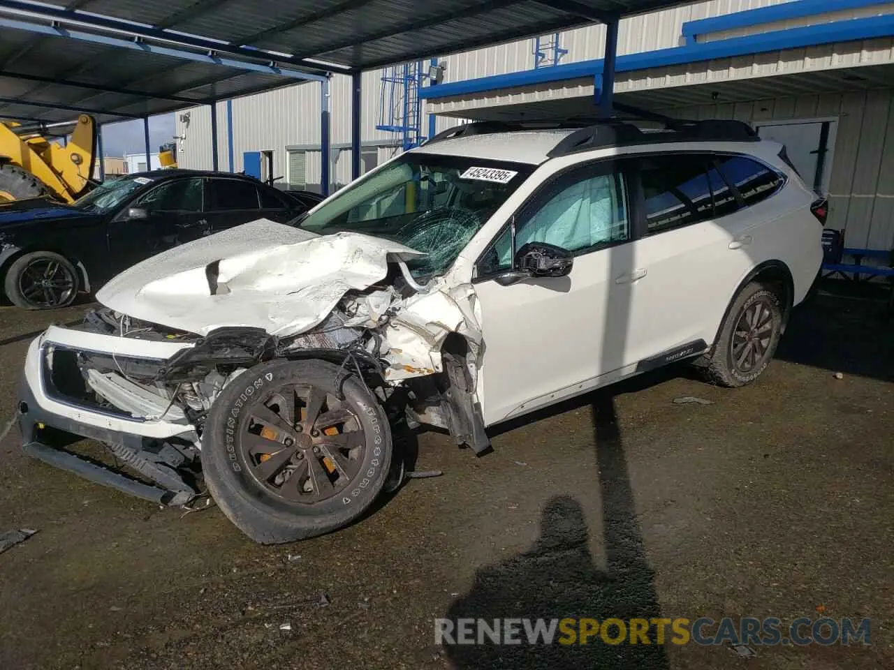 1 Photograph of a damaged car 4S4BTACC2L3166191 SUBARU OUTBACK 2020
