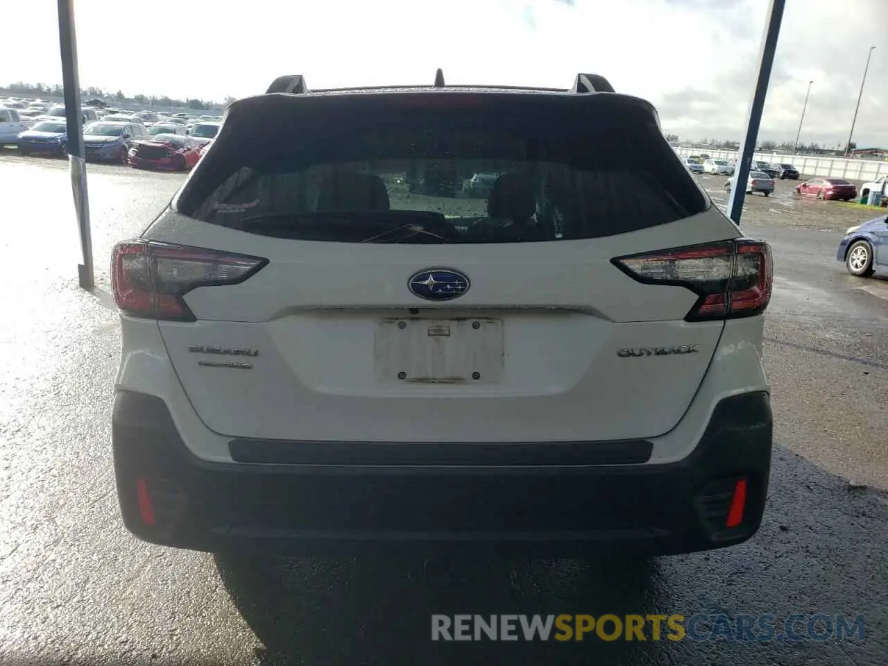 6 Photograph of a damaged car 4S4BTACC2L3166191 SUBARU OUTBACK 2020