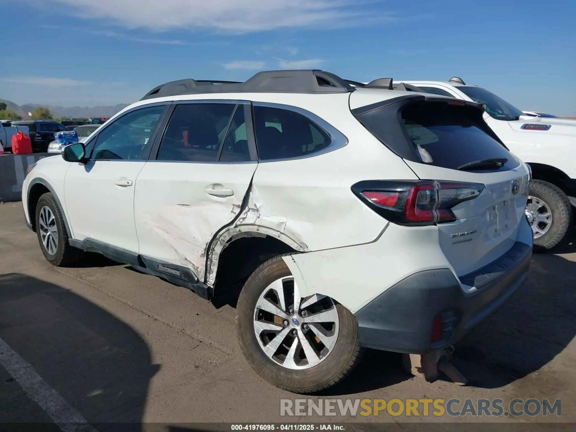 6 Photograph of a damaged car 4S4BTACC2L3181192 SUBARU OUTBACK 2020