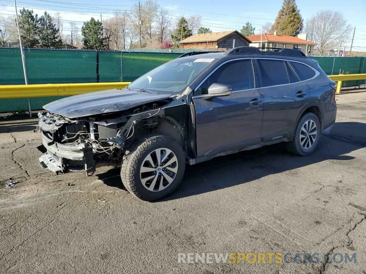 1 Photograph of a damaged car 4S4BTACC2L3206298 SUBARU OUTBACK 2020