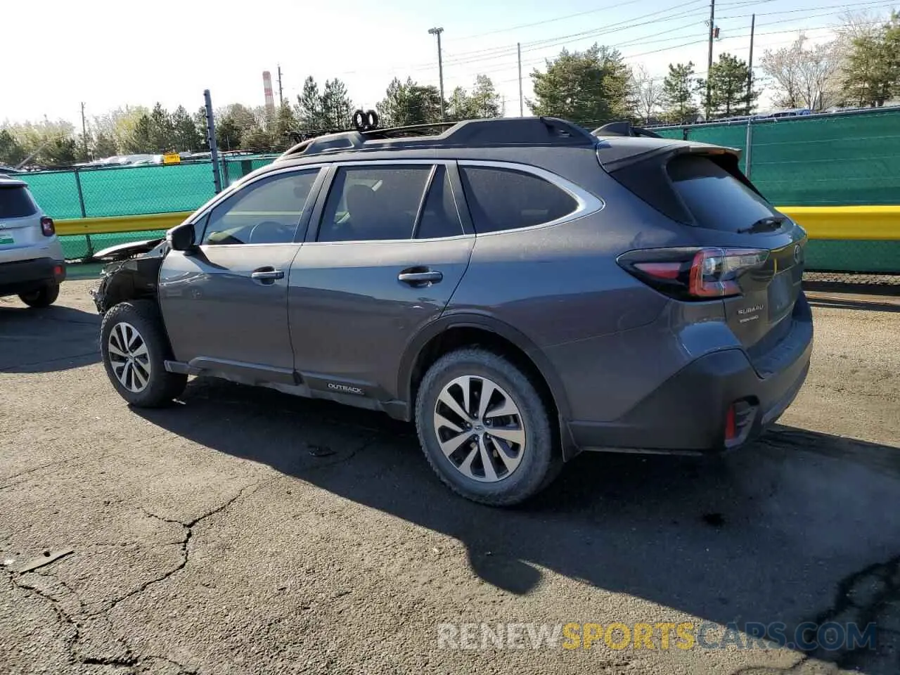 2 Photograph of a damaged car 4S4BTACC2L3206298 SUBARU OUTBACK 2020