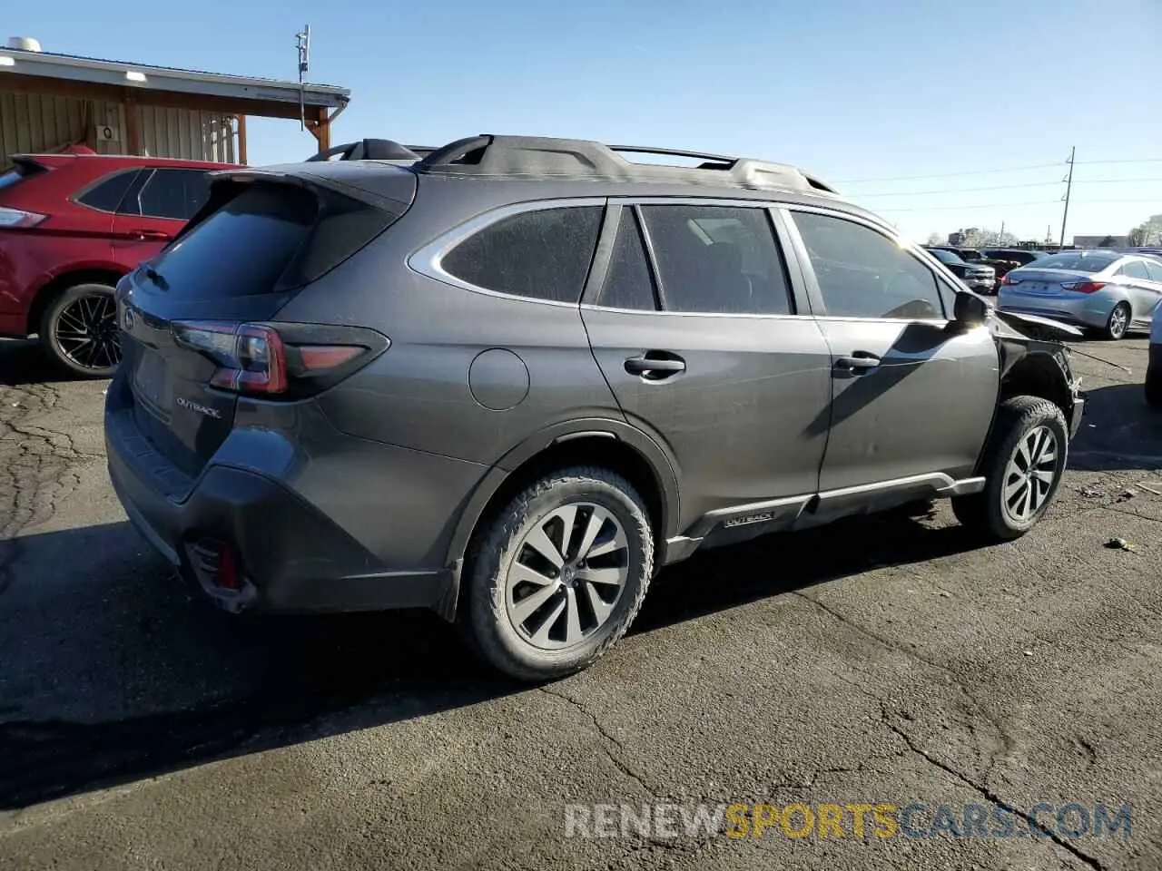 3 Photograph of a damaged car 4S4BTACC2L3206298 SUBARU OUTBACK 2020