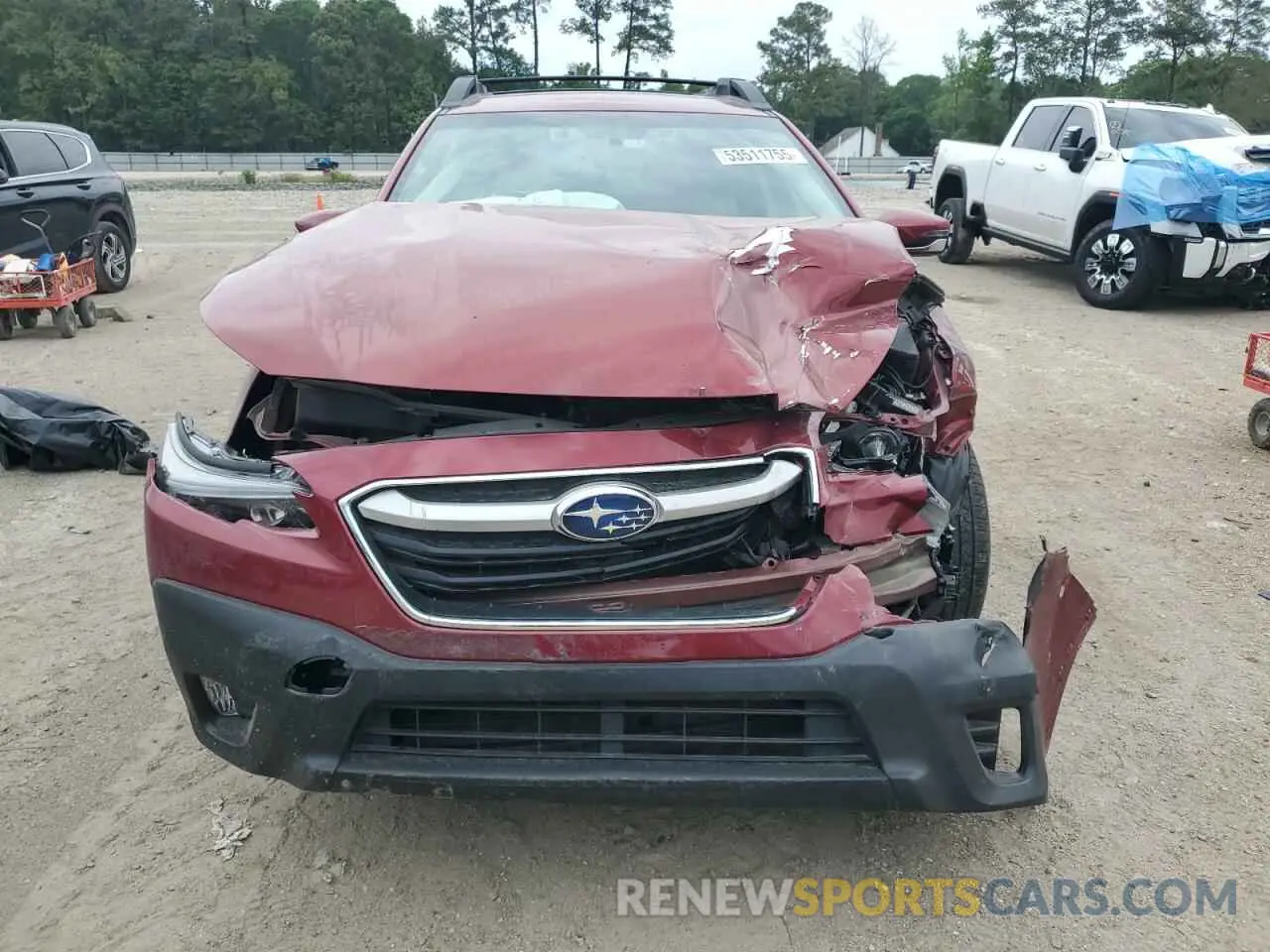 5 Photograph of a damaged car 4S4BTACC2L3212117 SUBARU OUTBACK 2020