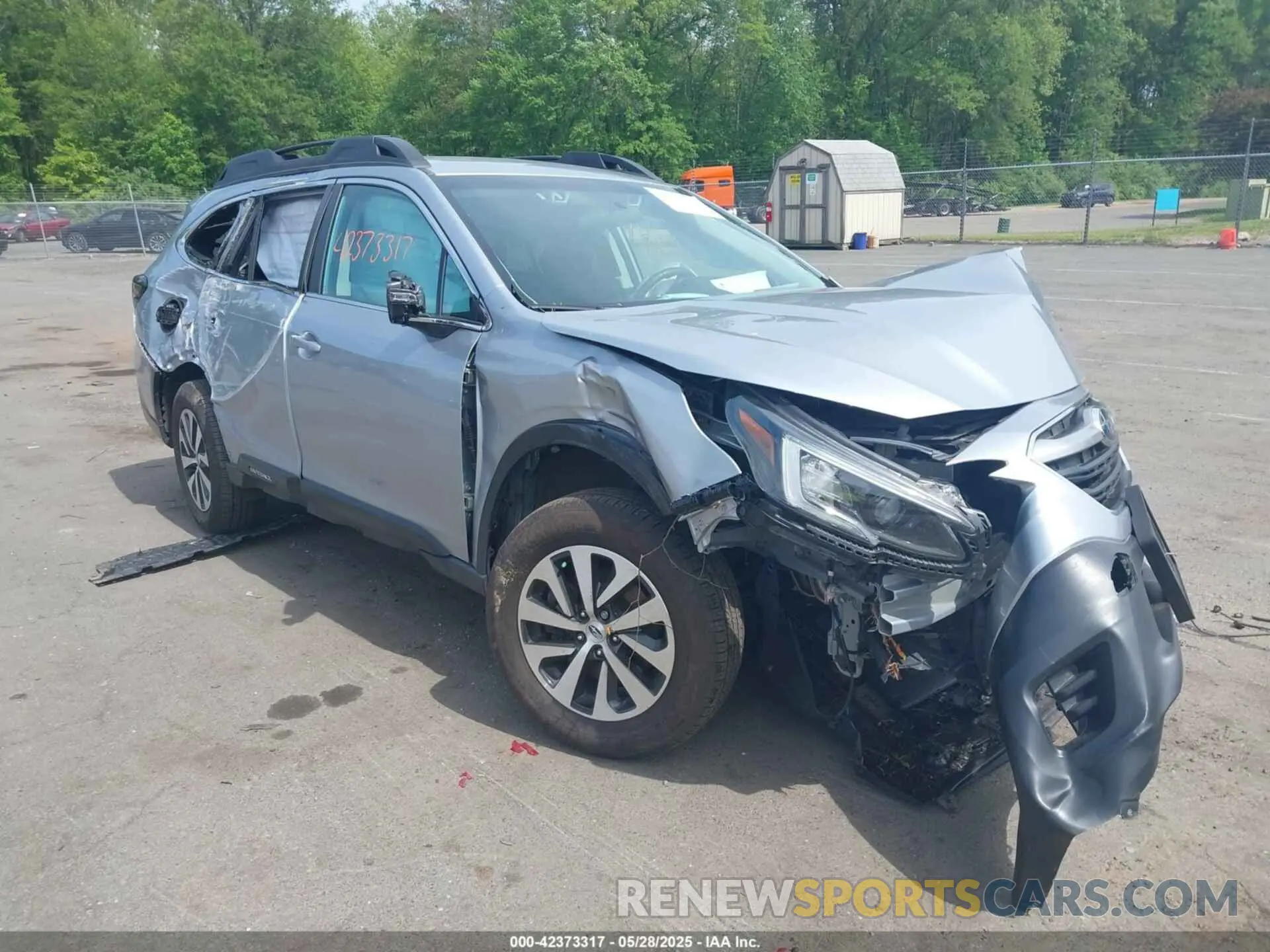 1 Photograph of a damaged car 4S4BTACC3L3193819 SUBARU OUTBACK 2020