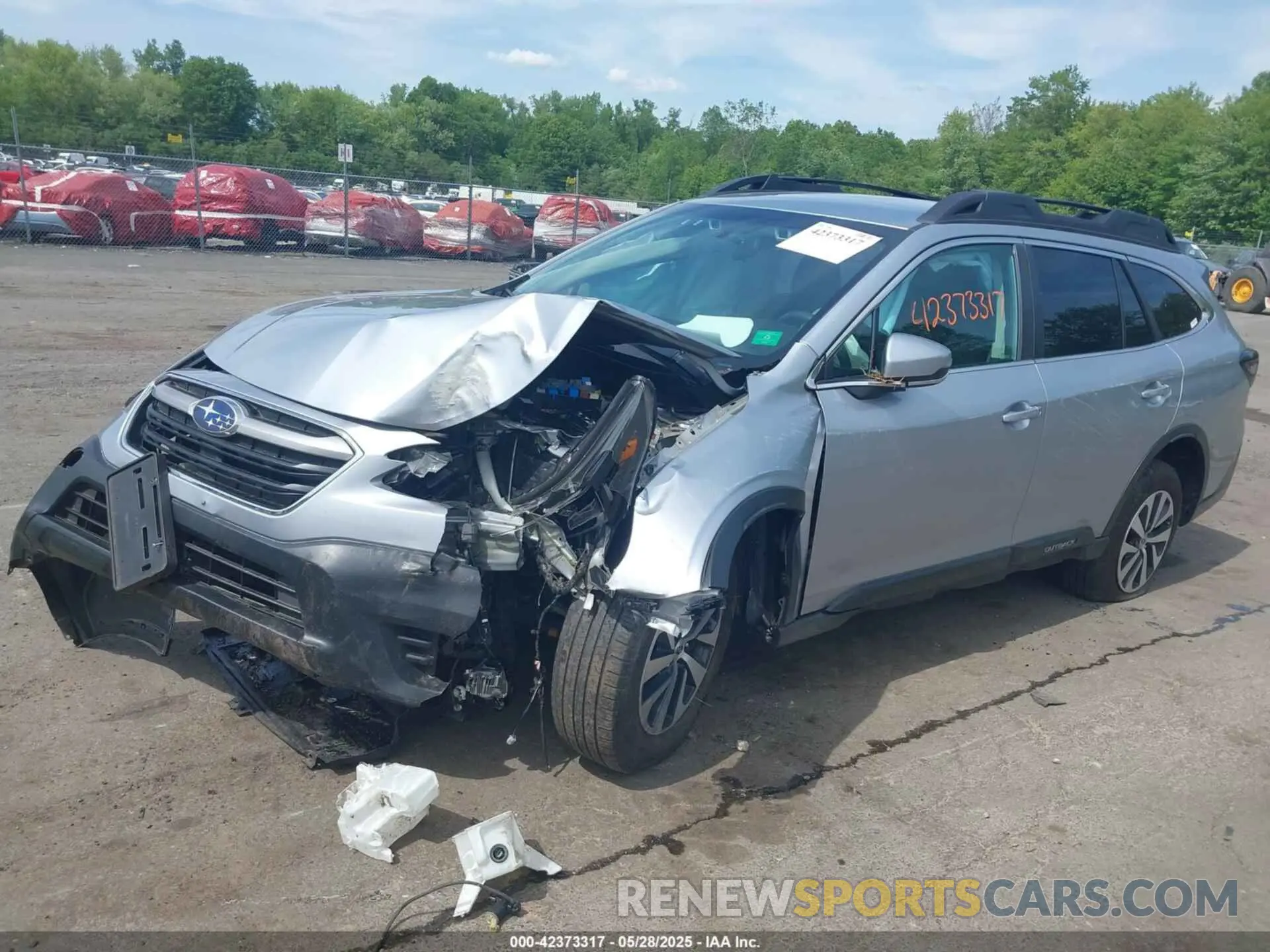 2 Photograph of a damaged car 4S4BTACC3L3193819 SUBARU OUTBACK 2020