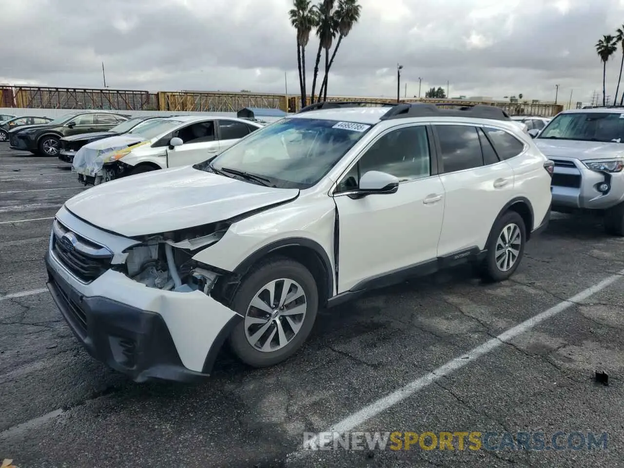 1 Photograph of a damaged car 4S4BTACC3L3237723 SUBARU OUTBACK 2020