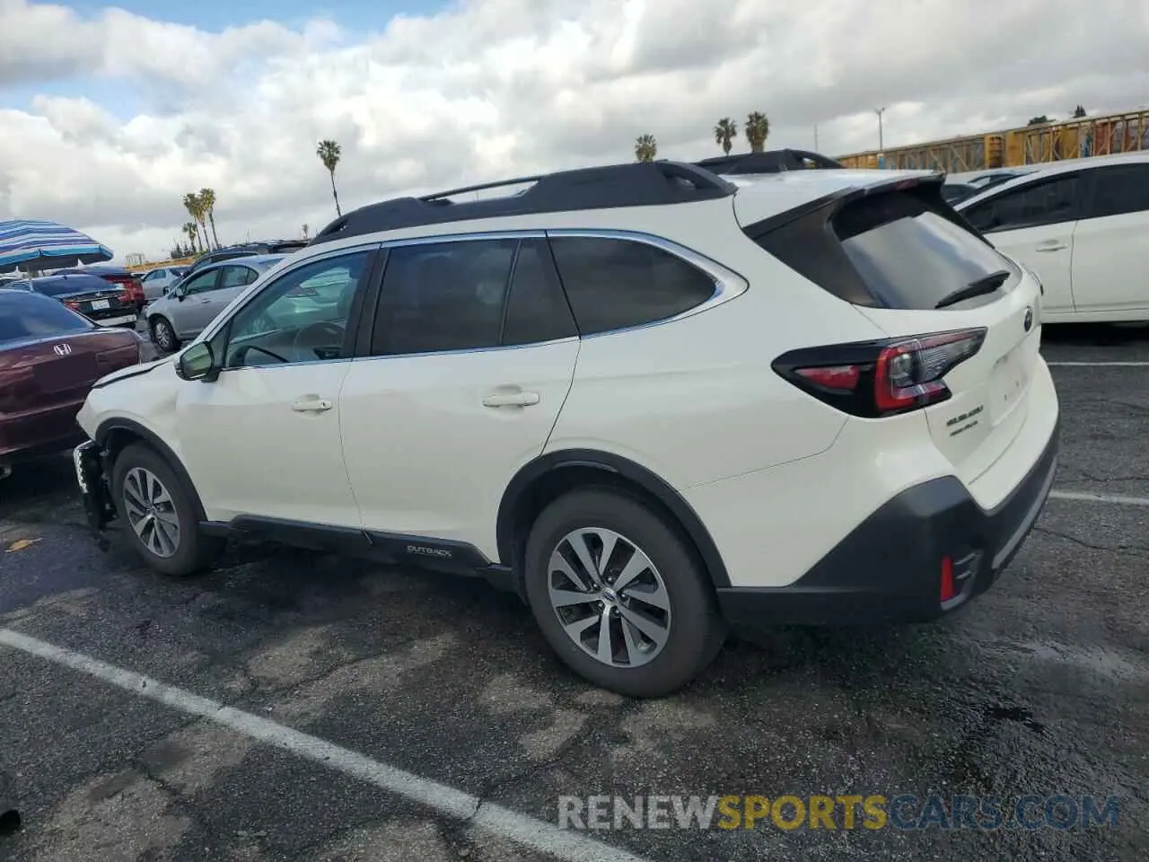 2 Photograph of a damaged car 4S4BTACC3L3237723 SUBARU OUTBACK 2020
