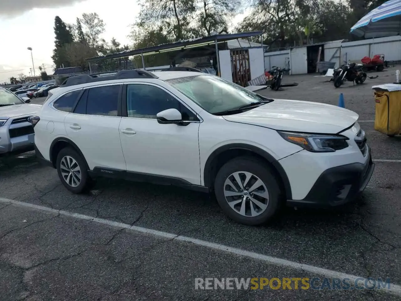 4 Photograph of a damaged car 4S4BTACC3L3237723 SUBARU OUTBACK 2020