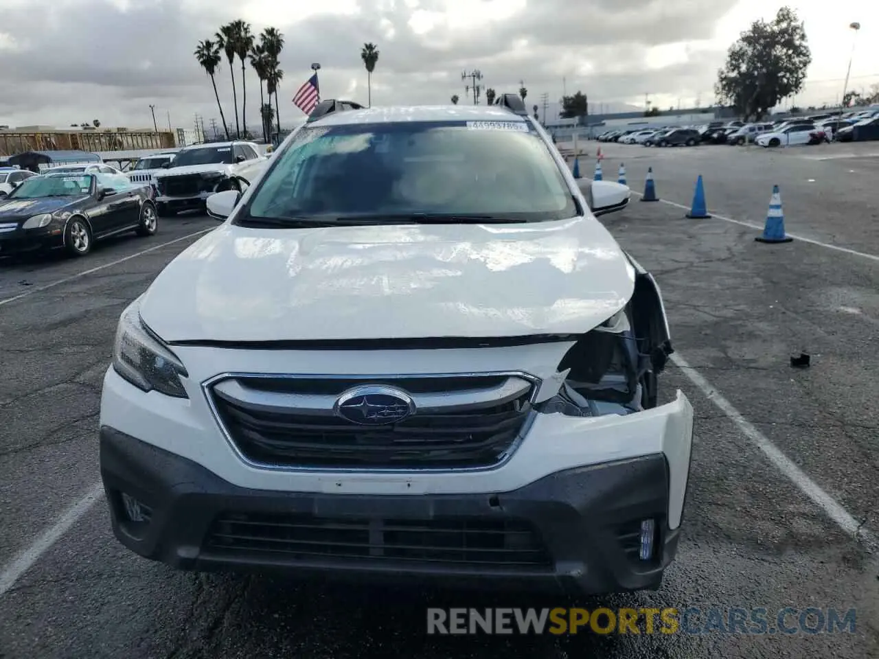 5 Photograph of a damaged car 4S4BTACC3L3237723 SUBARU OUTBACK 2020