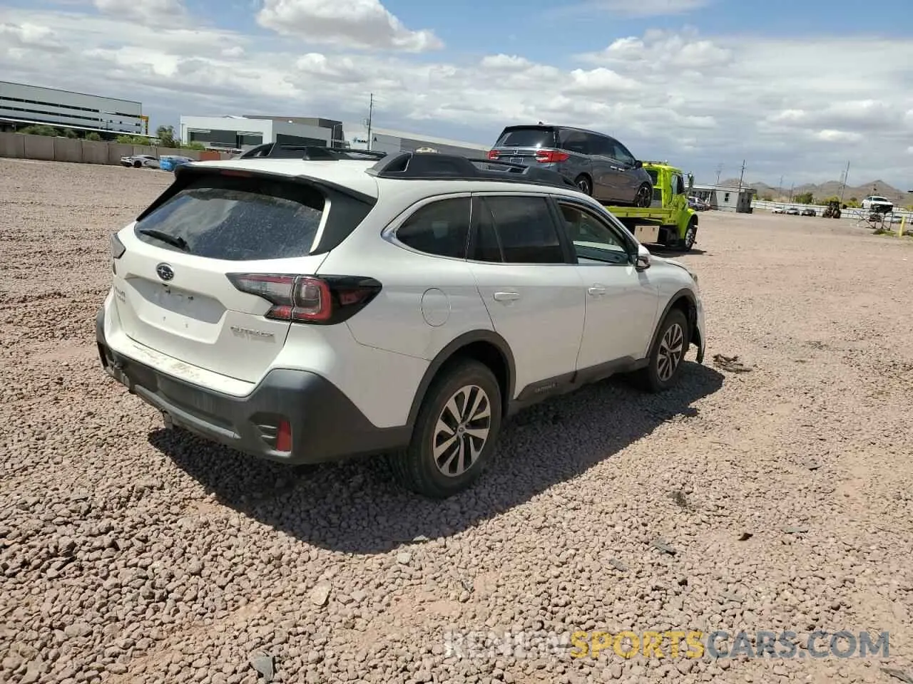 3 Photograph of a damaged car 4S4BTACC4L3154723 SUBARU OUTBACK 2020