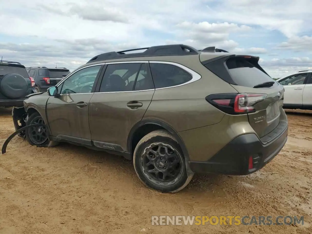 2 Photograph of a damaged car 4S4BTACC4L3179492 SUBARU OUTBACK 2020
