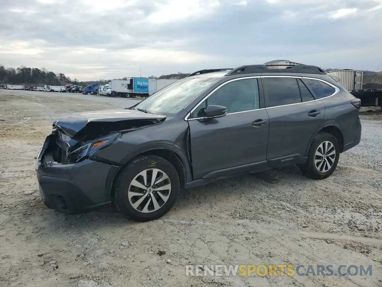 1 Photograph of a damaged car 4S4BTACC4L3208232 SUBARU OUTBACK 2020