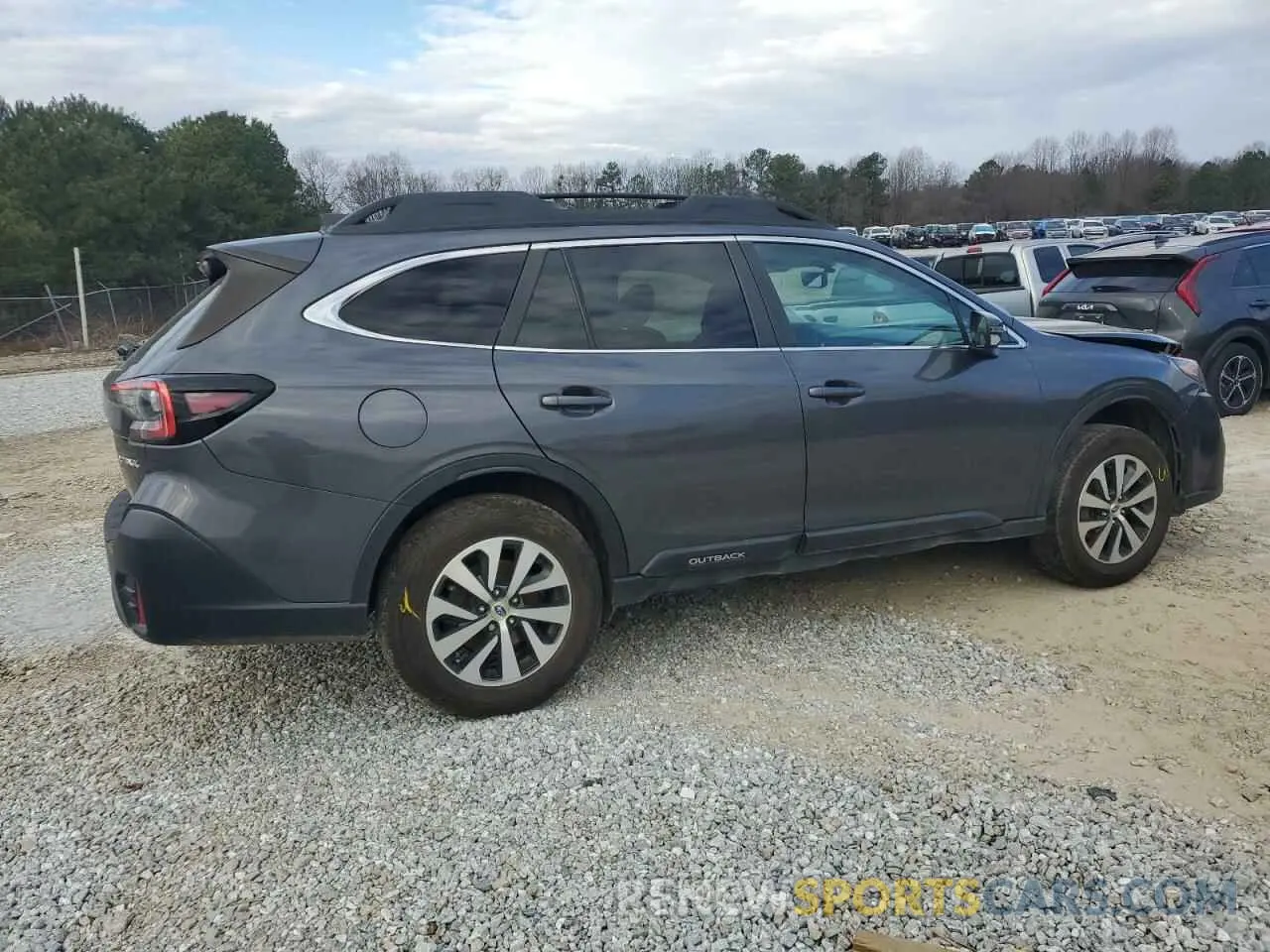 3 Photograph of a damaged car 4S4BTACC4L3208232 SUBARU OUTBACK 2020