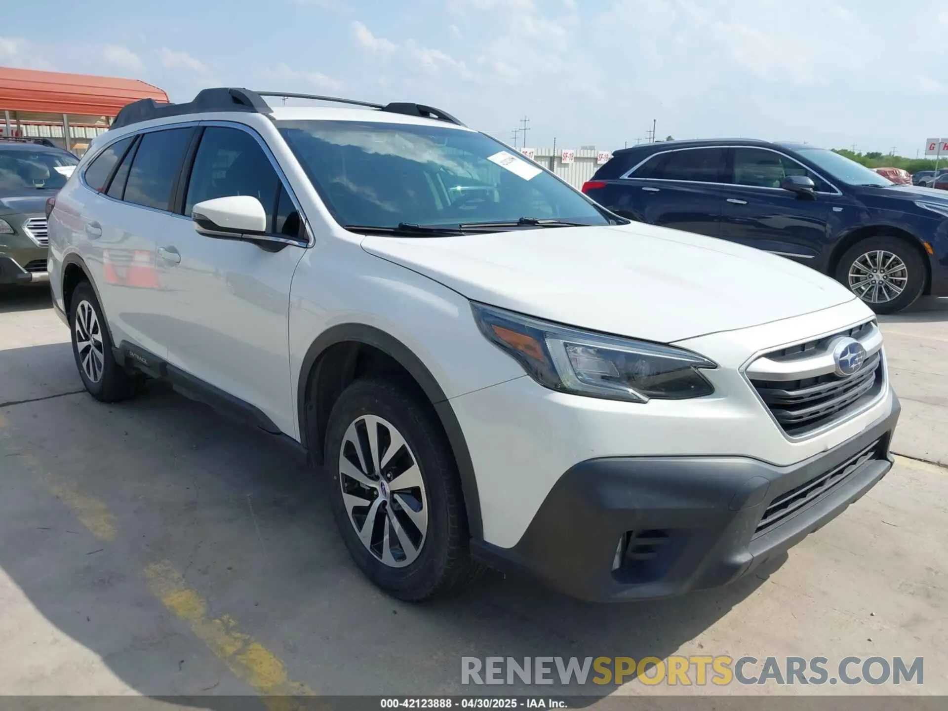 1 Photograph of a damaged car 4S4BTACC4L3245667 SUBARU OUTBACK 2020